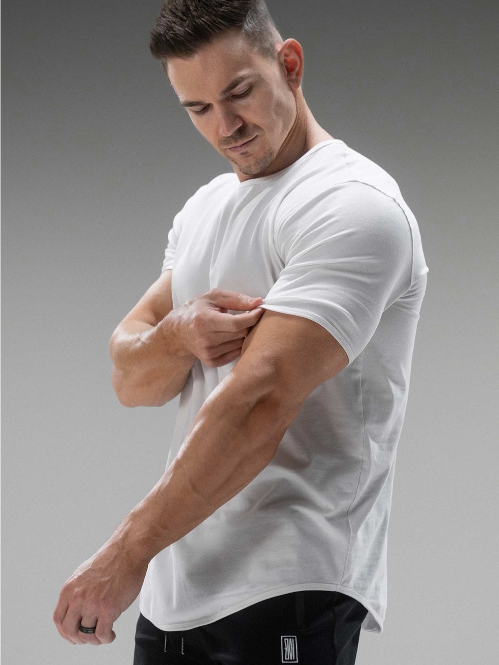 NWT Zivia Apparel Signature Tee White
